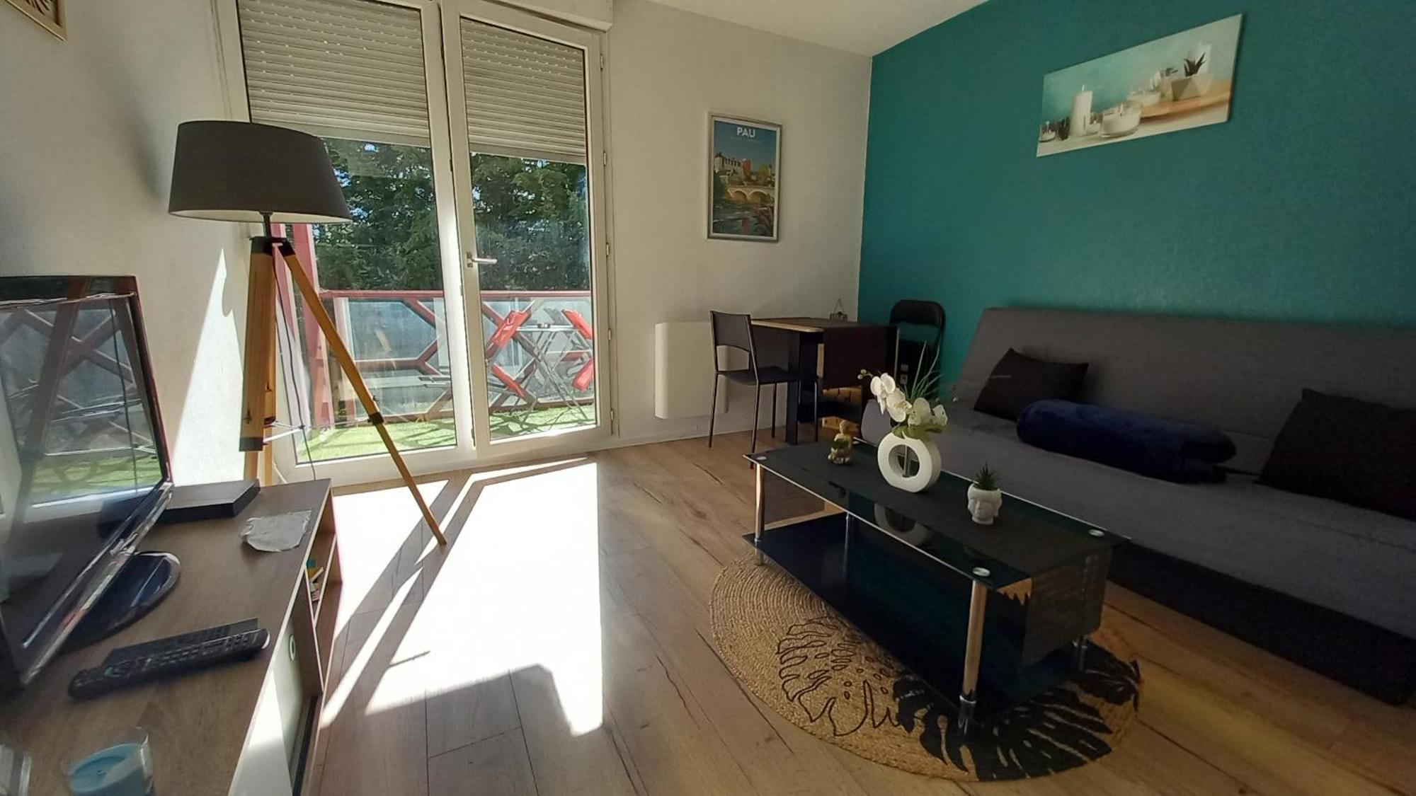 Apartamento Le Petit Park-Studio-Terrasse- Piscine-Wifi Fibre Pau Exterior foto